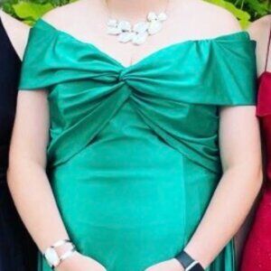 Emerald Green Prom Dress